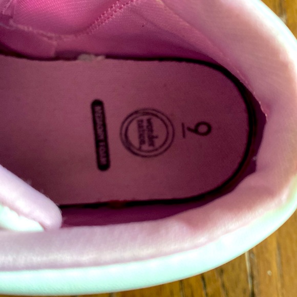 Wonder Nation Girls Size 9C Glittery Unicorn ZipUp Shoes - Picture 7 of 10